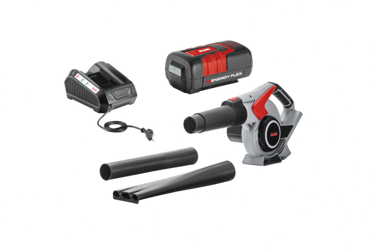 AL-KO Dmuchawa LB 4060 Li Energy Flex z akumulatorem 5 Ah i ładowarką AL-KO Dmuchawa LB 4060 Li Energy Flex z akumulatorem 5 Ah i ładowarką