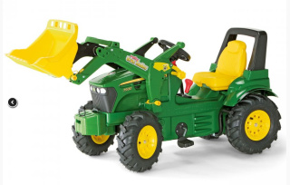 ZABAWKA JOHN DEERE Traktor na pedały z łyżką