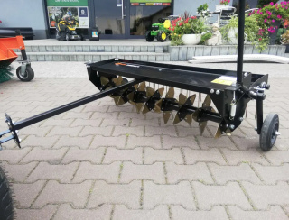 Aerator i wertykulator 2w1 do traktorka ogrodowego 110 cm