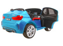 BMW X6M XXL dla 2 dzieci Niebieski Lakier