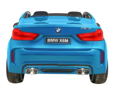 BMW X6M XXL dla 2 dzieci Niebieski Lakier