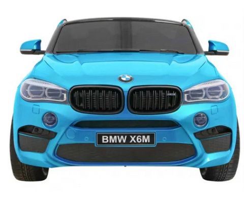 BMW X6M XXL dla 2 dzieci Niebieski Lakier