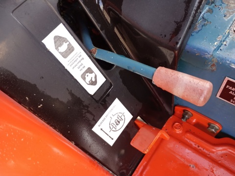 Ciągnik Kubota B1600 z Ładowaczem