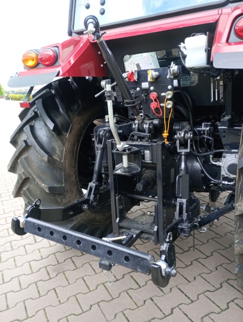 Ciągnik rolniczy Solis S75 z ładowaczem 1300 kg + otwierana łyżka