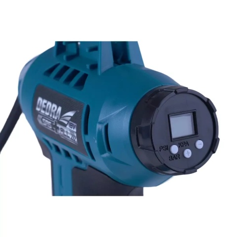 Kompresorek, pompka pistoletowa akumulatorowa 18V DEDRA