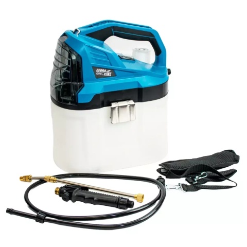 Opryskiwacz ogrodowy akumulatorowy DEDRA 18V, ciśnienie 1,5 Bar, zbiornik 7,5L