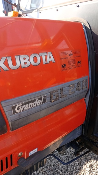 Ciągnik Kubota Grandel Gl 240 Z Kabiną