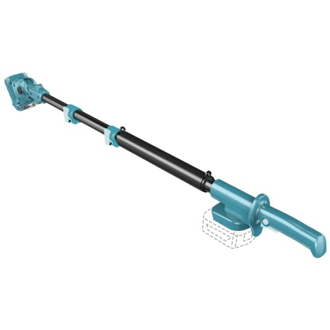 Wysięgnik teleskopowy, wysięgnik aluminowy, DEDRA, wysięgnik do piły i sekatora, długość 2,7m