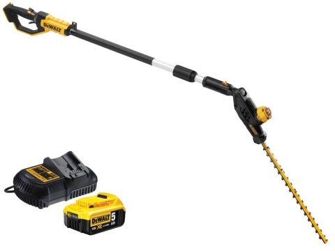 DEWALT akumulatorowe nożyce do żywopłotu 18V XR, 55 cm DCMPH566P1-QW