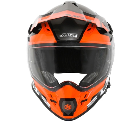 Kask JUST1 J34 PRO TOUR ORANGE BLACK L