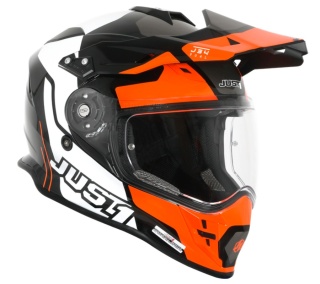 Kask JUST1 J34 PRO TOUR ORANGE BLACK M