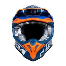 Kask JUST1 J39 THRUSTER BLUE ORANGE WHITE MATT S