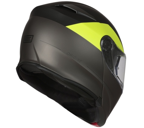 Kask ORIGINE DELTA BASIC VIRGIN FLUO YELLOW BLACK TITANIUM MATT L