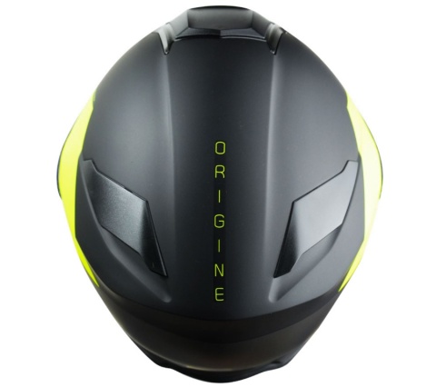 Kask ORIGINE DELTA BASIC VIRGIN FLUO YELLOW BLACK TITANIUM MATT XL