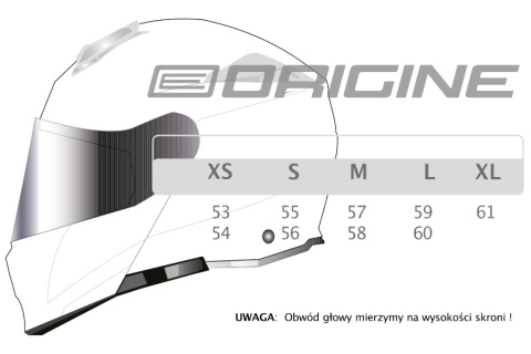 Kask ORIGINE DELTA BASIC VIRGIN FLUO YELLOW BLACK TITANIUM MATT XL