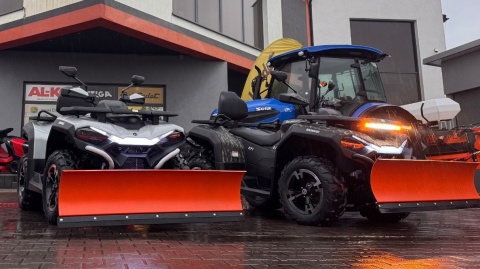 Pług śnieżny do quadów z montażami 150 cm