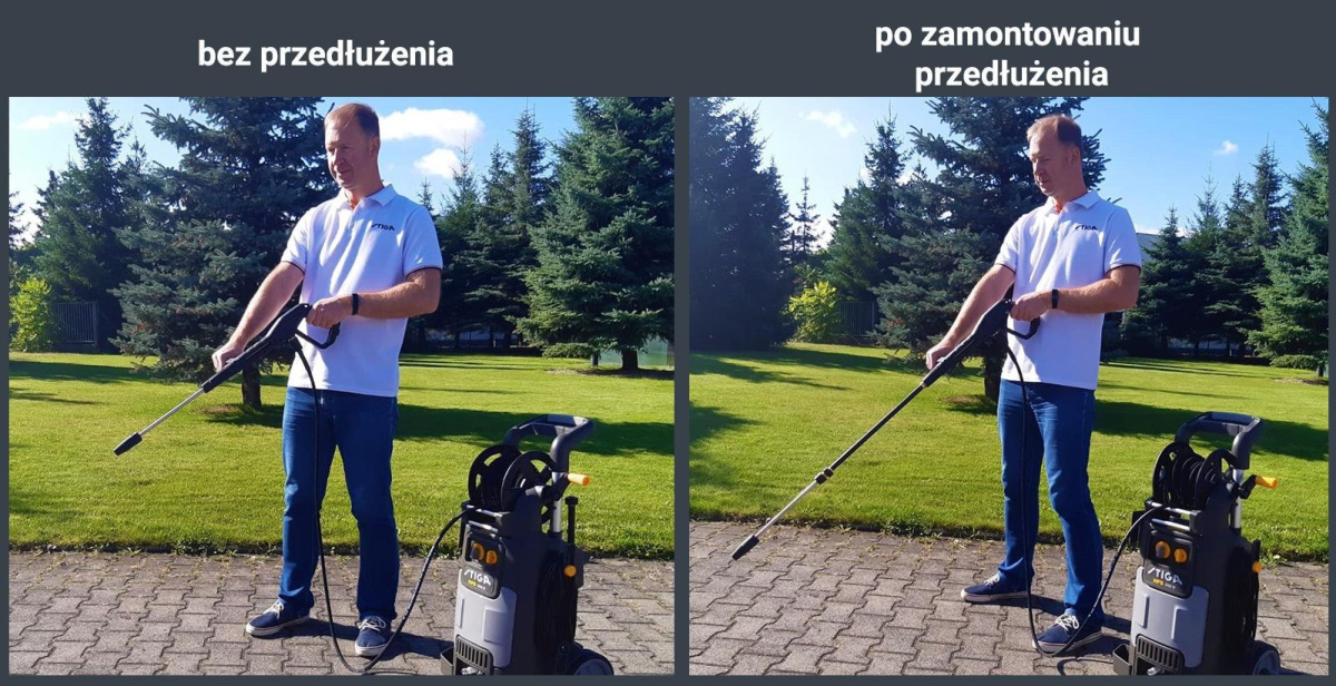 Przedłużenie lancy 450mm (HPS 550/ 650) Przedłużenie lancy 450mm (HPS 550/ 650)