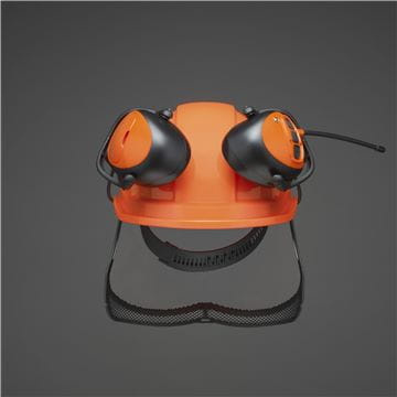 Kask leśny Functional, z radiem FM Kask leśny Functional, z radiem FM