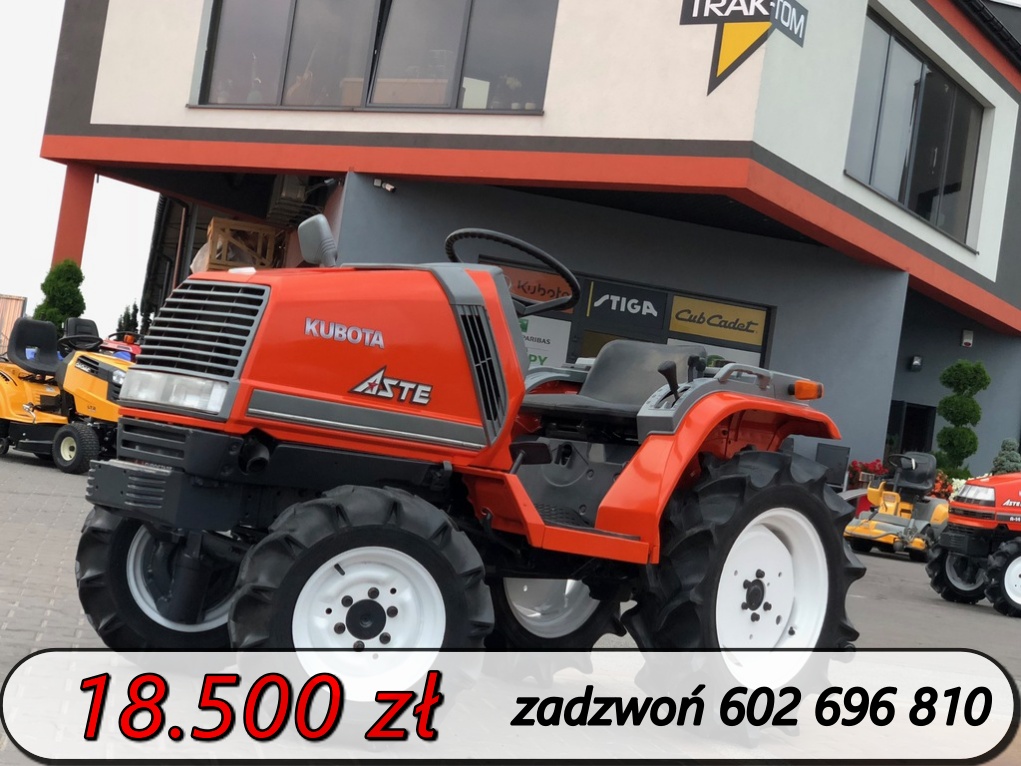 Kubota Aste A17 idealny stan diesel 4WD 17 KM mini traktorek
