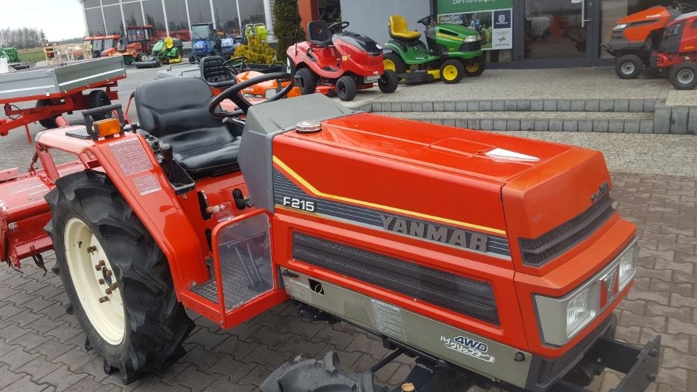 Traktor japoński pod uprawy AWD 4x4 YANMAR F215 26KM 4xPTO agrohobby Radomsko - image 1