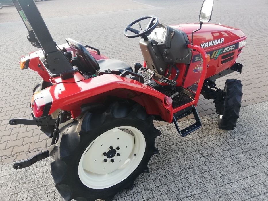 mini traktor YANMAR AF230 23KM wspomaganie rewers ROPS diesel 4x4 Radomsko - image 1