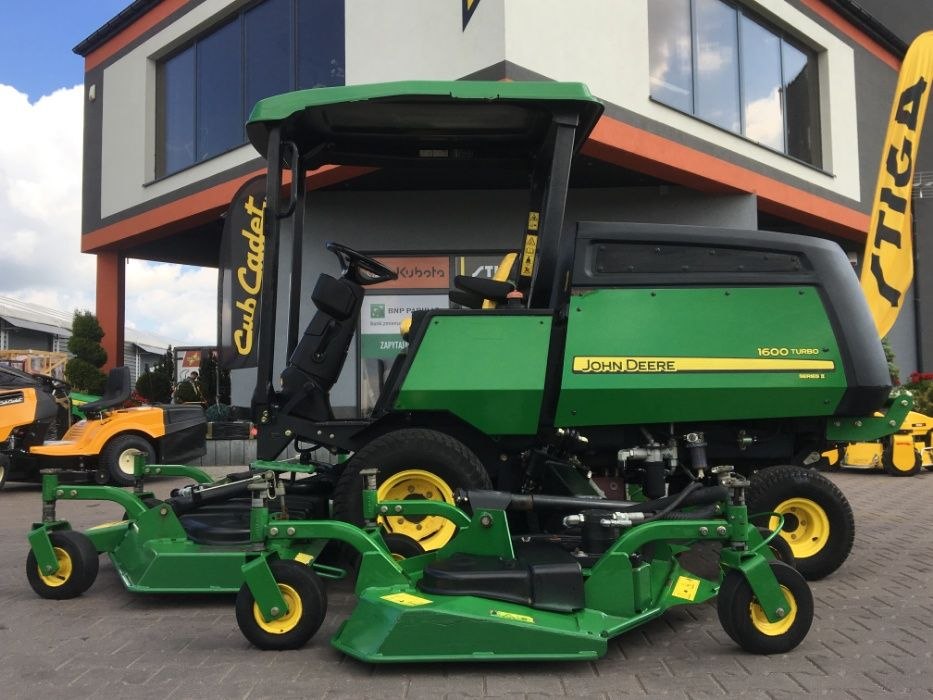Profesojnalna kosarka! JOHN DEERE 1600II! idealny stan! 2011! 4x4! 3m Radomsko - image 1