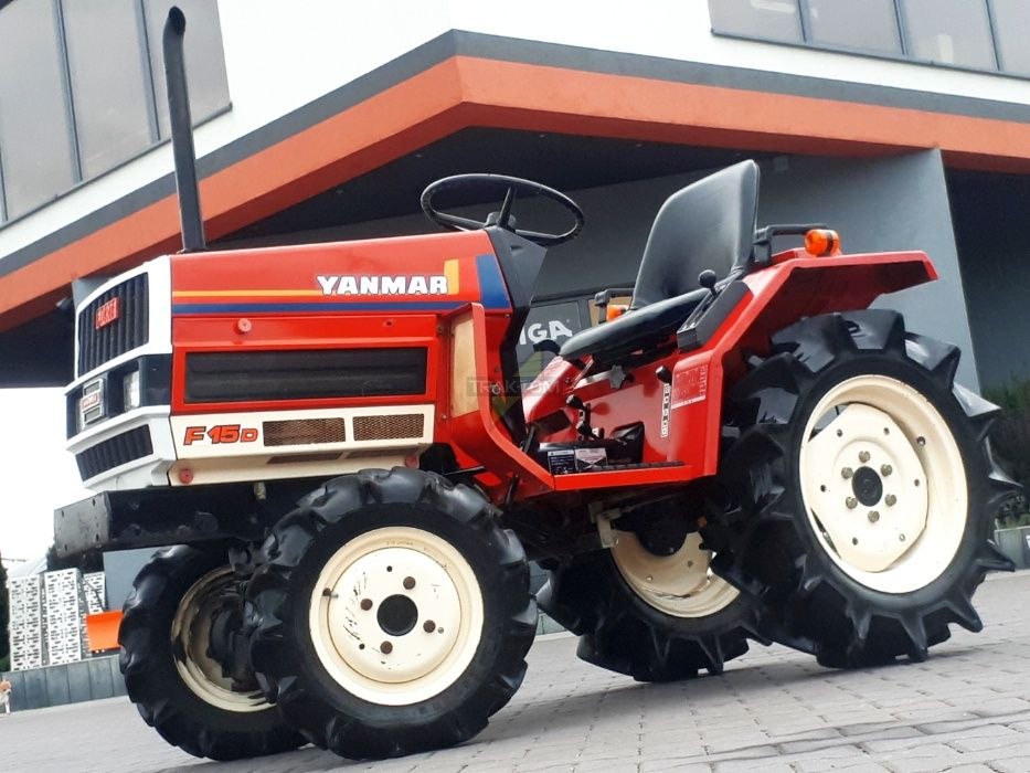 Mini Traktor ciągnik pojazd wolnobieżny YANMAR F15D 4x4 15KM gwarancja Radomsko - image 1