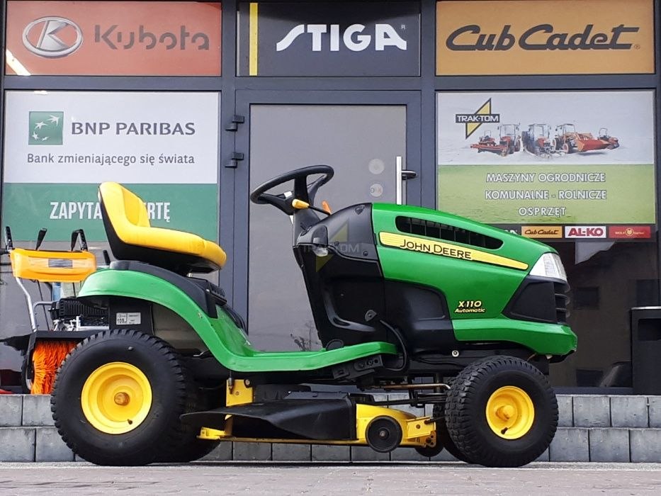 2 noże I I Traktorek kosiarka mulczer John Deere X110 18,5 HP 106 cm Radomsko - image 1