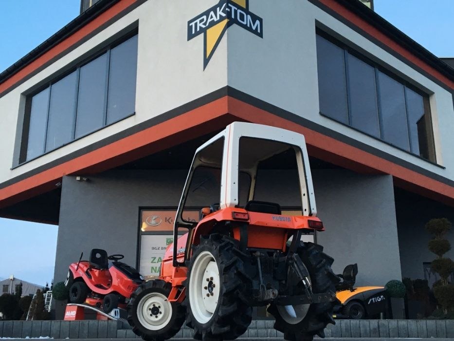 MiniTraktorek sadowniczy KUBOTA SATURN X-20 Kabina 4x4 20 KM wspomag. Radomsko - image 1