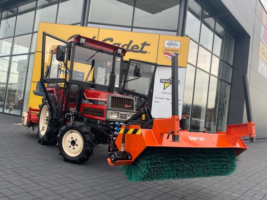 Traktor diesel 20KM YANMAR FX20D zamiatarka+pług śnieżny+kabina Poczesna - image 1