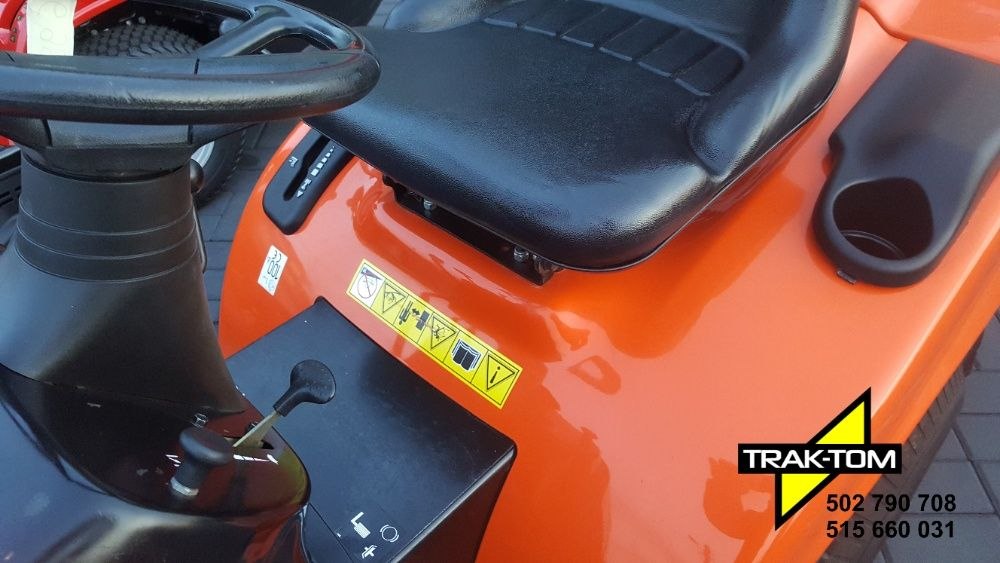 Traktorek Husqvarna CTH180 + pług, automat, idealny stan 18KM! Poczesna - image 1