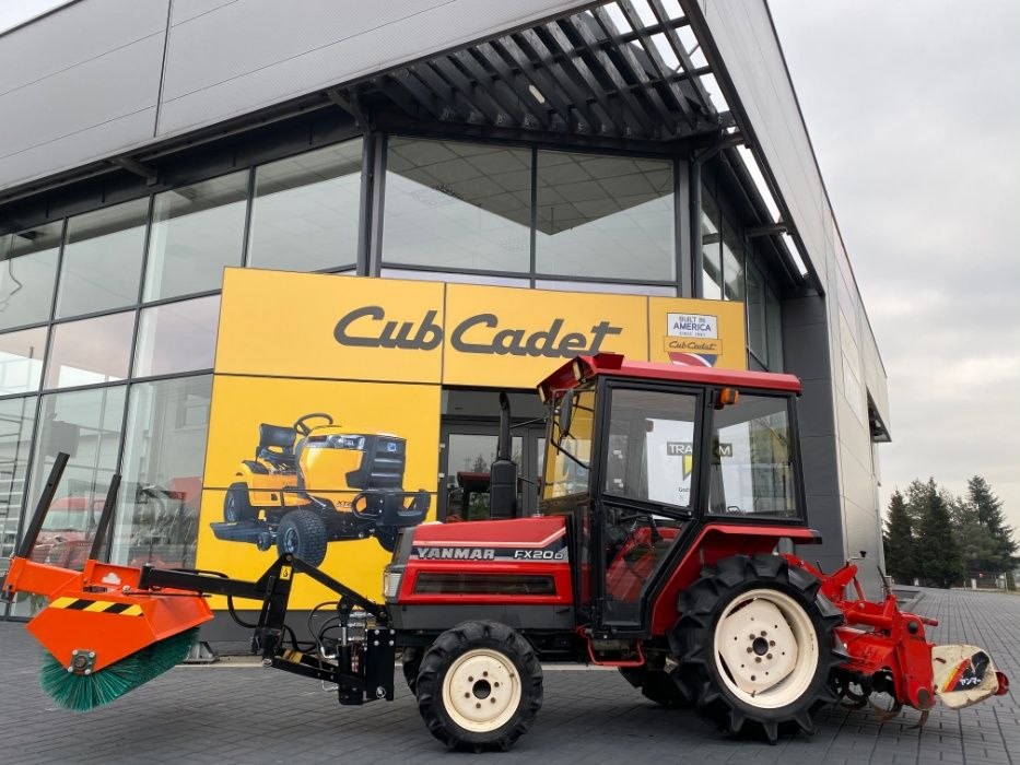 Traktor diesel 20KM YANMAR FX20D zamiatarka+pług śnieżny+kabina Poczesna - image 1