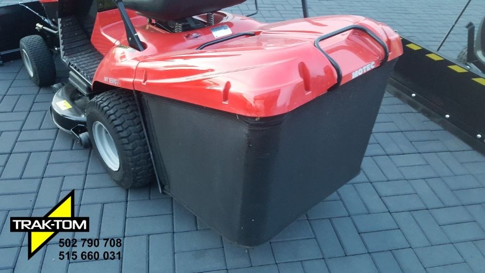 Traktorek Kosiarka MOTEC B&S 15,5 KM, jak Viking, piękny stan + pług Poczesna - image 1